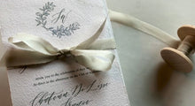 Load image into Gallery viewer, Cloud, narrow grey silk ribbon