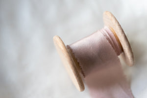 Dusty Rose Silk Ribbon