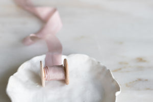 Dusty Rose Silk Ribbon