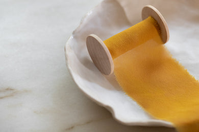 Pumpkin Silk Chiffon