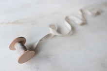 Load image into Gallery viewer, Cloud, narrow grey silk ribbon