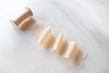 Load image into Gallery viewer, Creme Brûlée, Silk Chiffon Ribbon