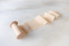 Load image into Gallery viewer, Creme Brûlée, Silk Chiffon Ribbon