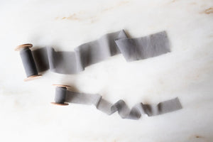 Slate, Silk Chiffon