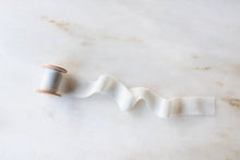 Load image into Gallery viewer, Cielo, Blue Silk Chiffon Ribbon