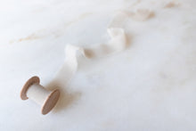 Load image into Gallery viewer, Cloud Grey, Silk Chiffon Ribbon