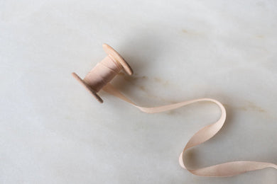 Pale Blush, pink silk ribbon