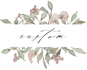 Custom Order For Giulia | Velvets