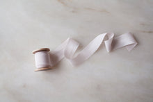 Load image into Gallery viewer, Pale Rose, pink silk ribbon